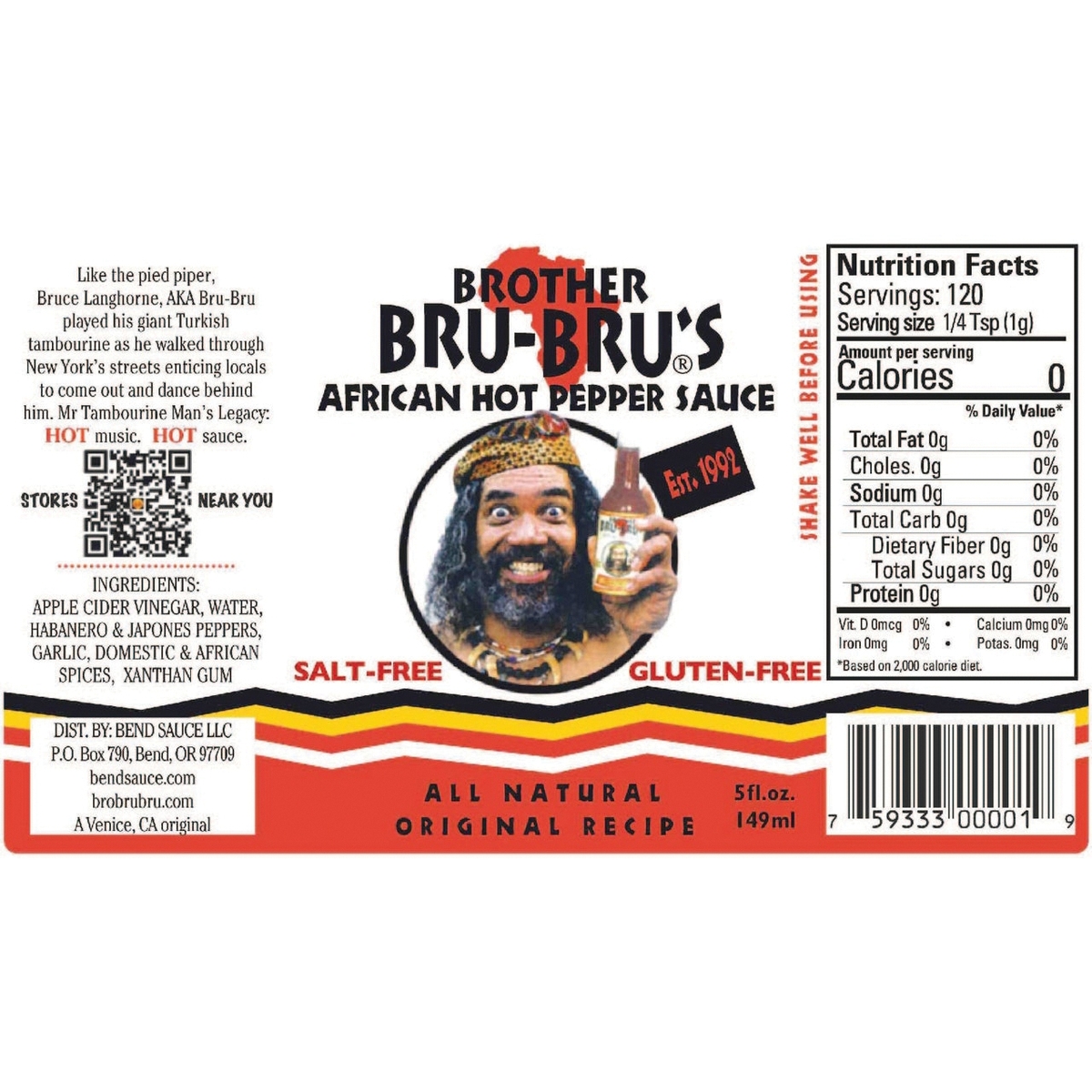Brother Bru-bru's BRU AFRICA