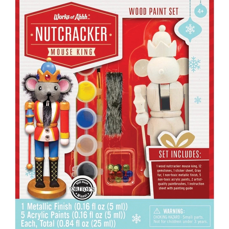 Masterpieces 21644 Masterpieces 21644 Nutcracker Mouse King Paint Kit, Wood - 1