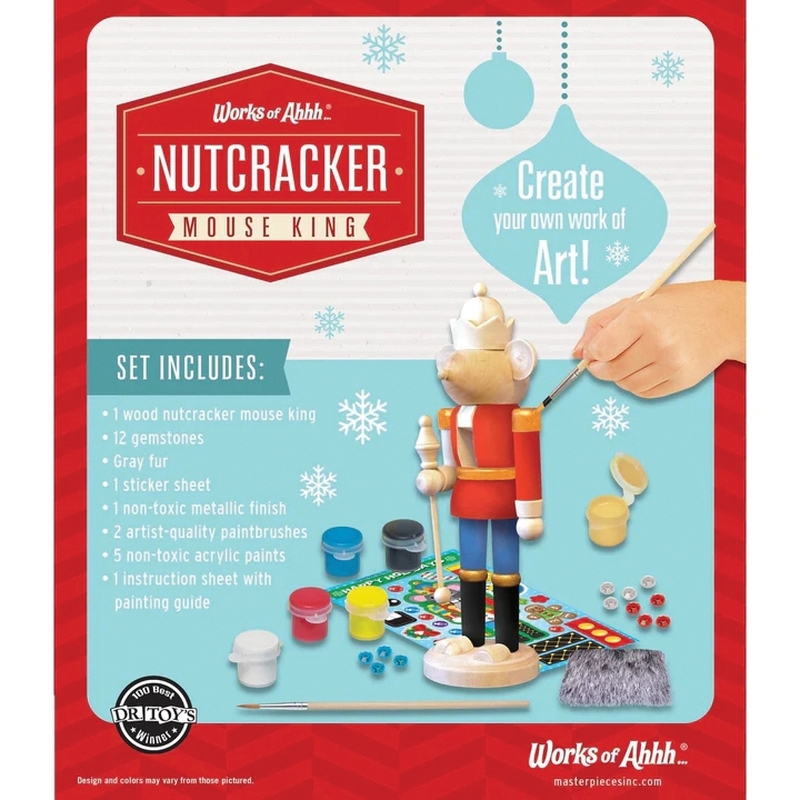 Masterpieces 21644 Nutcracker Mouse King Paint Kit, Wood - 3