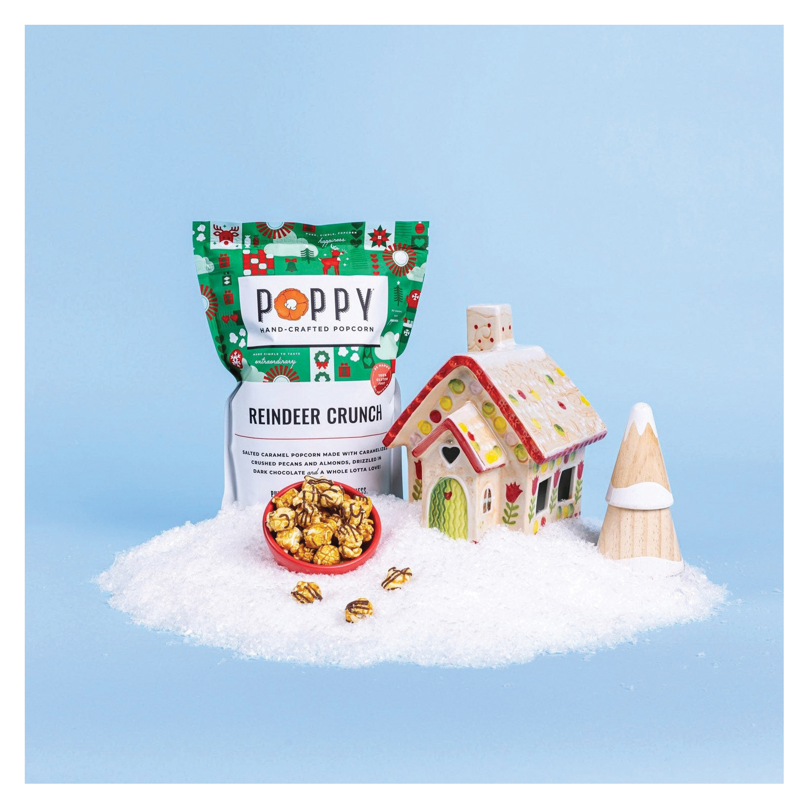 Poppy Handcrafted Popcorn RCMBC Reindeer Crunch Popcorn - 4