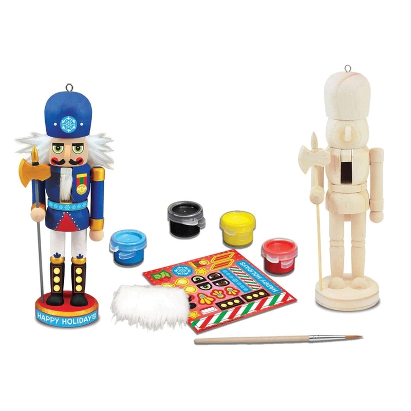 Masterpieces 22324 Nutcracker King's Guard Ornament Paint Kit, Wood - 2