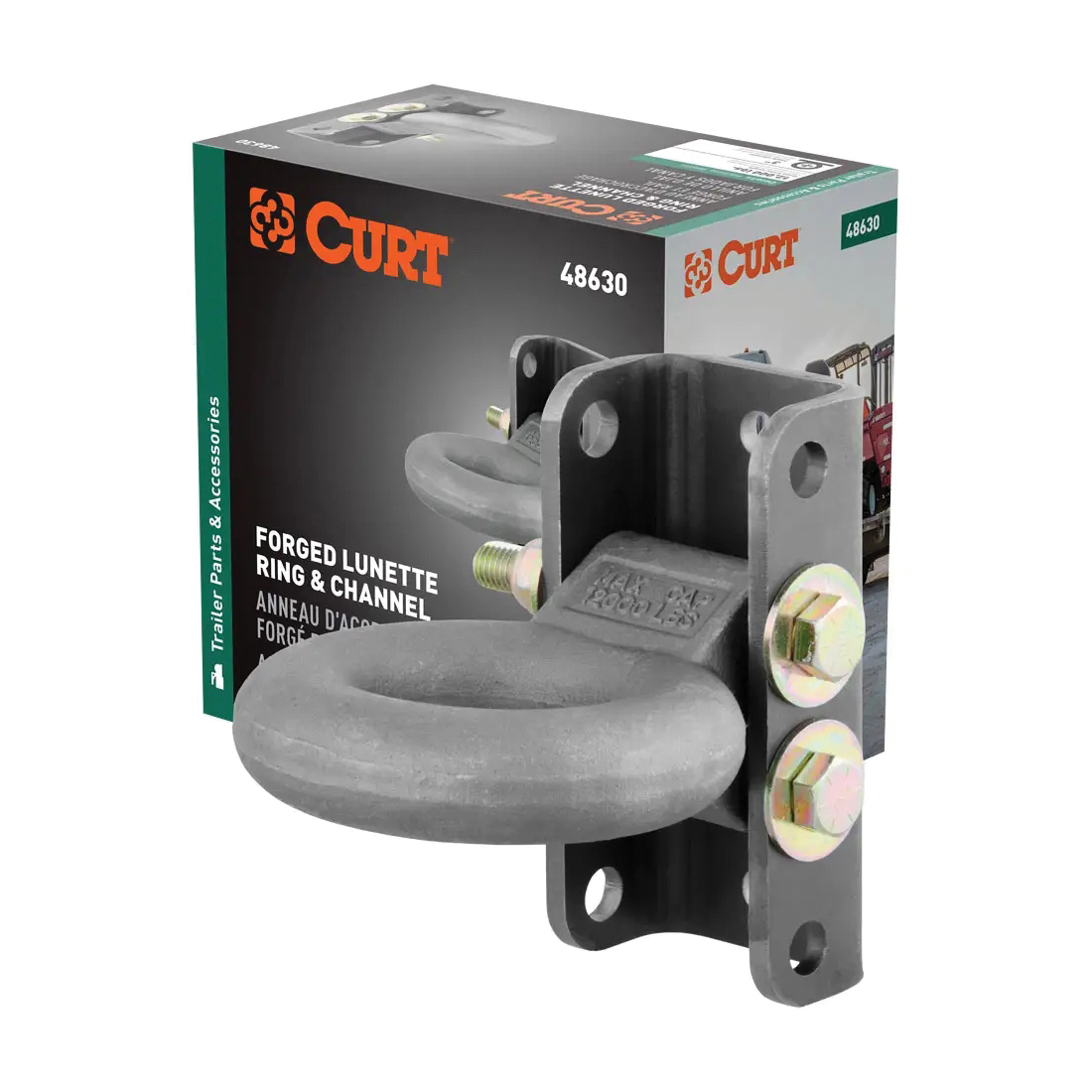 48630 Lunette Ring, Adjustable, Steel