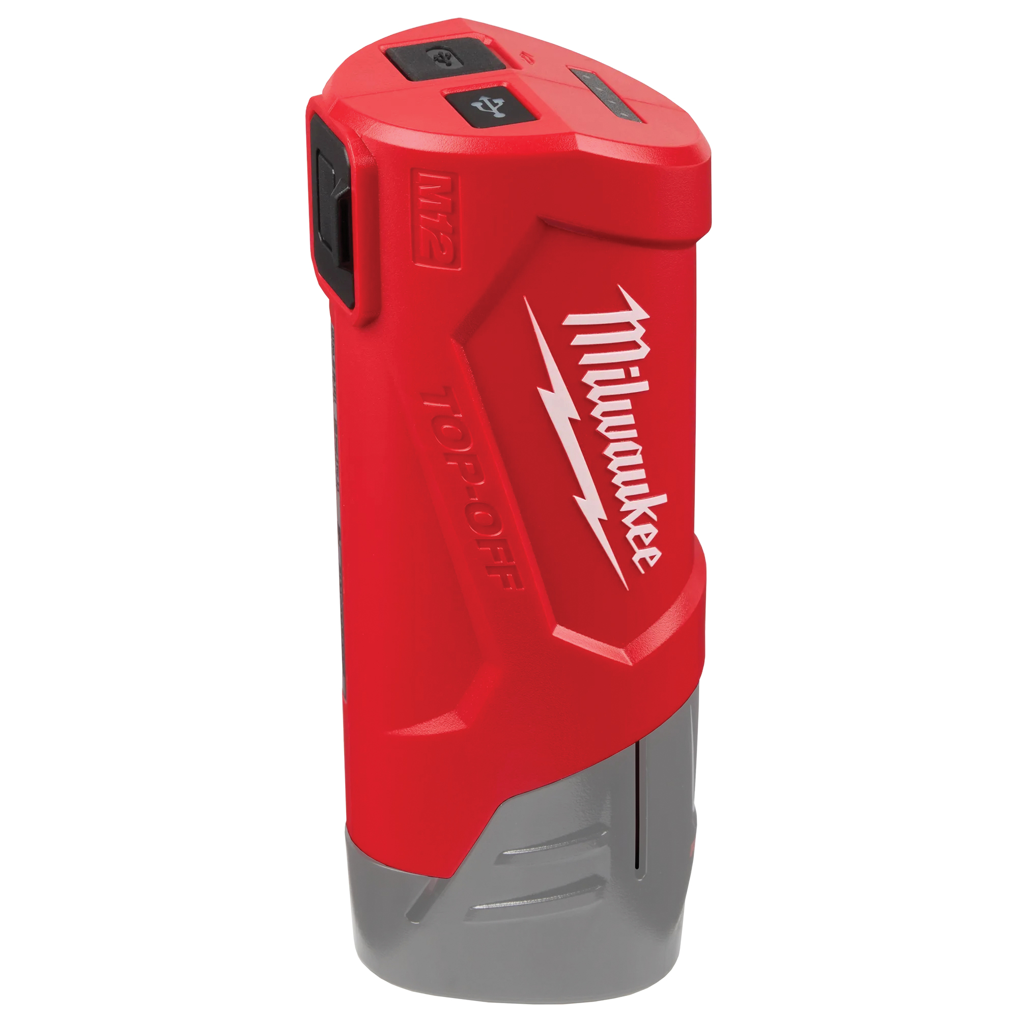 TOP-OFF Series 48-59-1211 Power Supply and Charger, 12 V Input, 1-Outlet, Plastic Housing Material