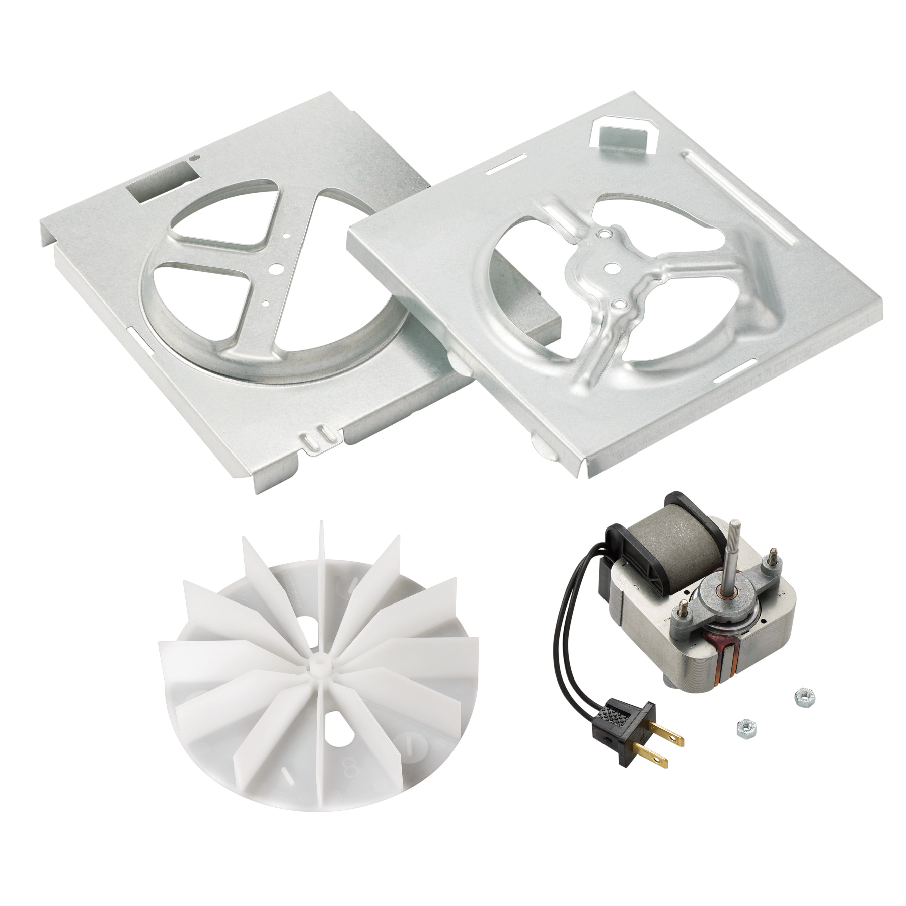 RE70BN Replacement Motor Kit, 1.5 A, 120 V, For: 70 cfm Bathroom Fans and NuTone 696N Ventilation Fan