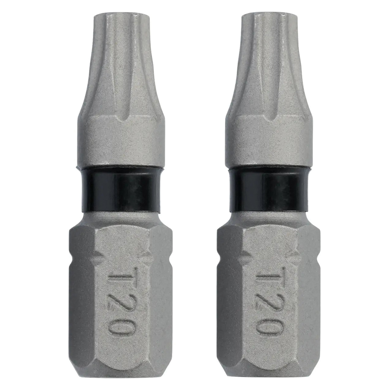 TOUGHGRIP DWAF1TX20TG2 Screwdriver Bit, #20 Drive, Torx Drive, 1/4 in Shank, Hex Shank, 1 in L, Steel