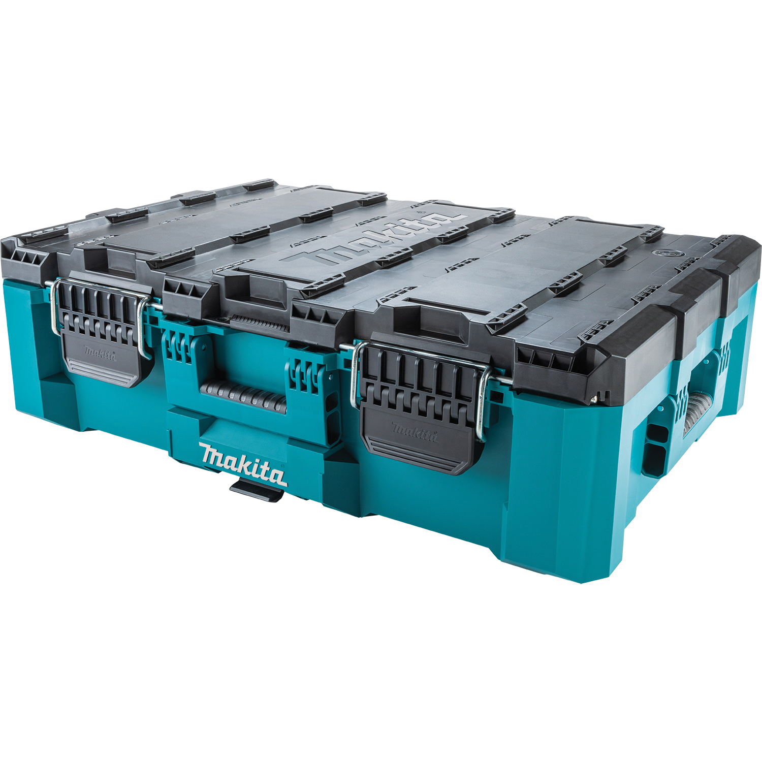 MAKTRAK T-90015 Large Tool Box, 3854 cu-in, Copolymer/Resin, Teal