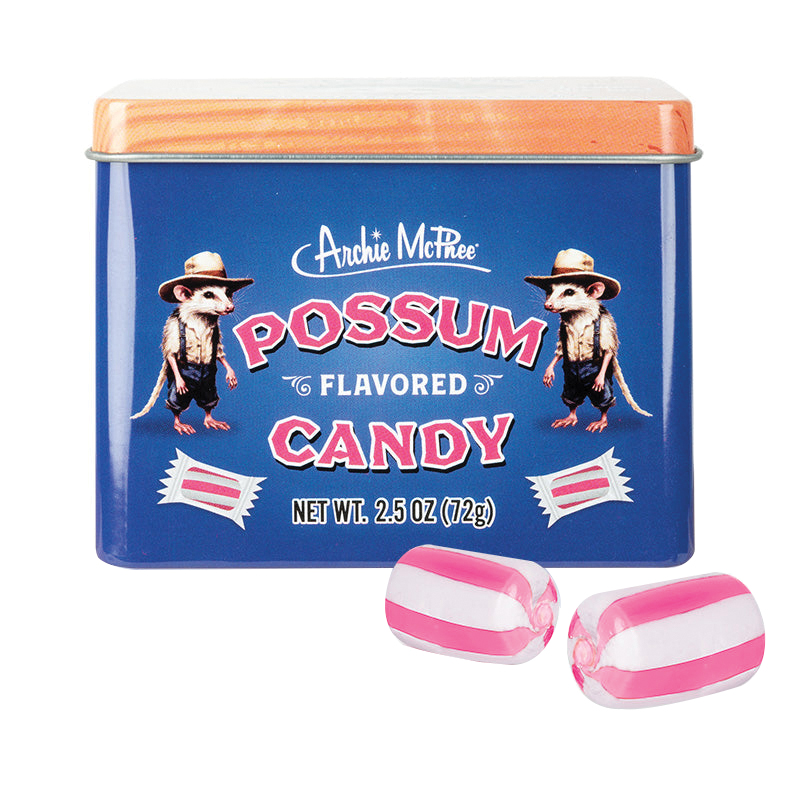 ARCHIE MCPHEE 13092 Archie Mcphee 13092 Candy, Possum, 2.5 oz Tin - 1