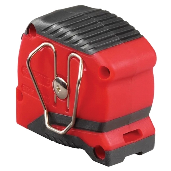 Milwaukee 48-22-1712 Compact Tape Measure, 12 ft L Blade, Steel Blade, ABS Case - 5