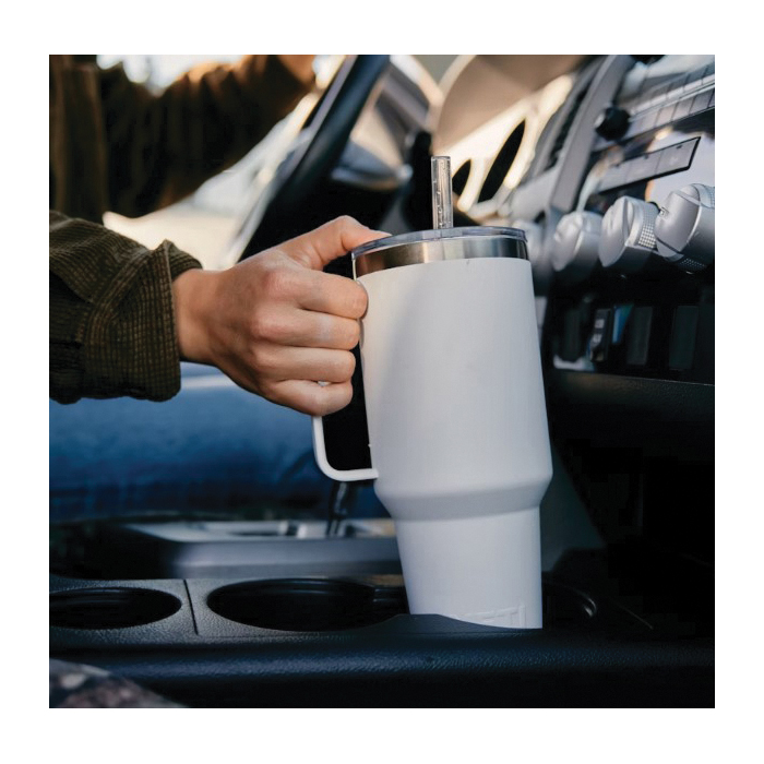 Yeti Rambler Series 21071504728 Straw Mug with Lid, 42 oz, MagSlider Lid, Stainless Steel, Yellow, Insulated - 3