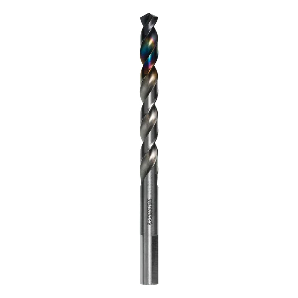 Metal Demon DMD38JP1 Drill Bit, 3/8 in Dia, 5.2 in OAL, Three-Flat Shank
