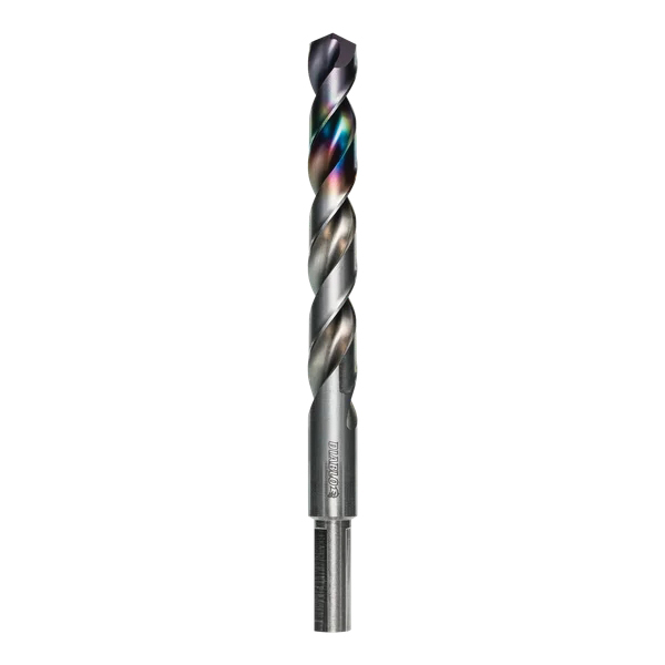 Metal Demon DMD1532JP1 Drill Bit, 15/32 in Dia, 5.9 in OAL, Three-Flat Reduced Shank