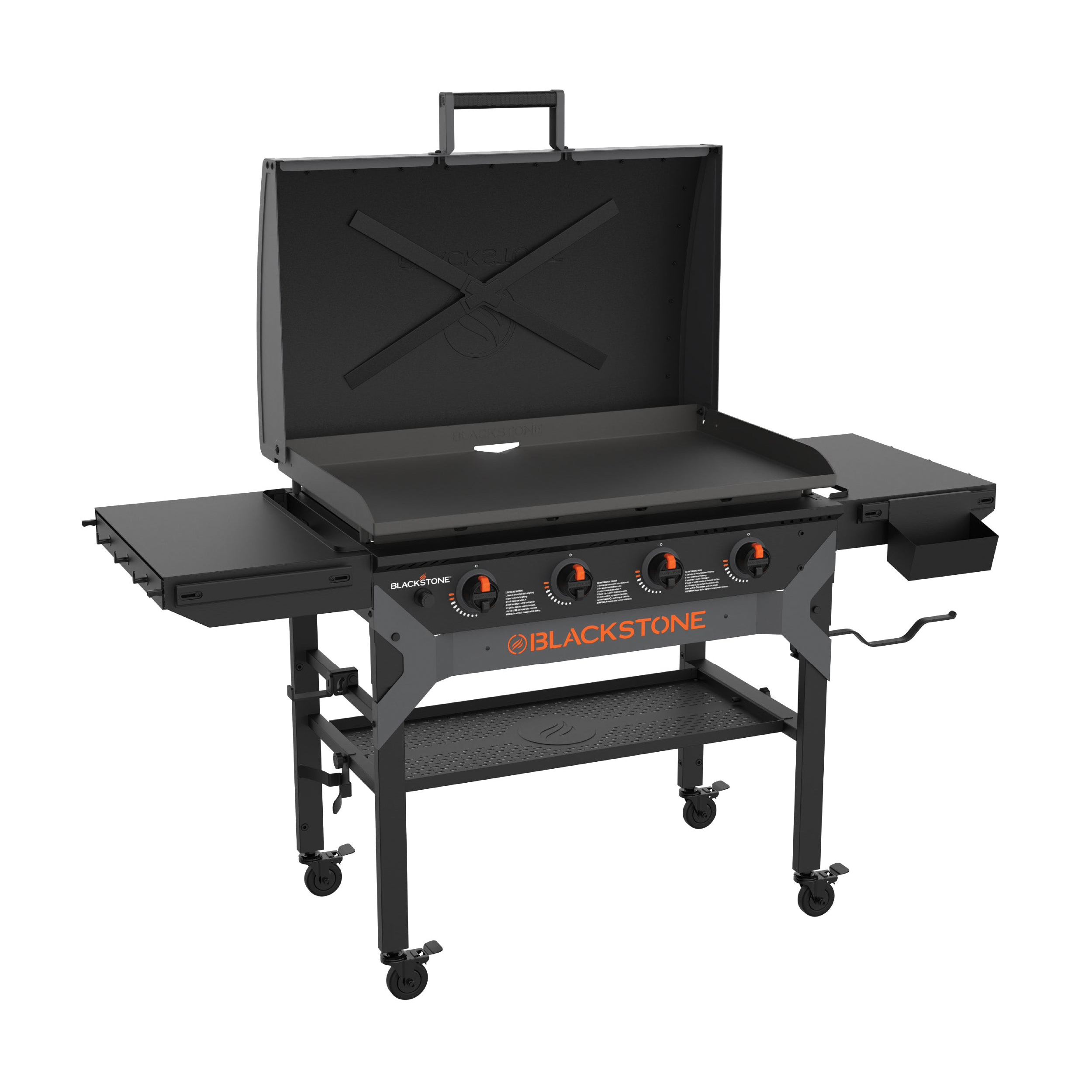 2310 Outdoor Griddle, 17,000 Btu , Liquid Propane, 4-Burner, 768 sq-in Primary Cooking Surface, Black