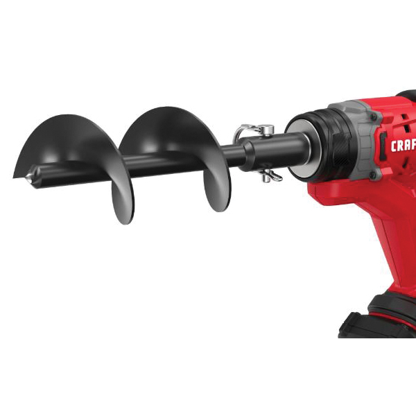 Multi-Use Garden Tool Kit, Craftsman, Cordless, V20 Battery, Black/Red - 2