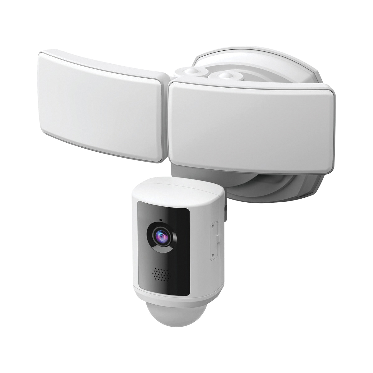 SEC5000/CAM/WIFI Smart Security Flood Light with Camera, 120 V, 2-Lamp, LED Lamp, Daylight, 5000 Lumens