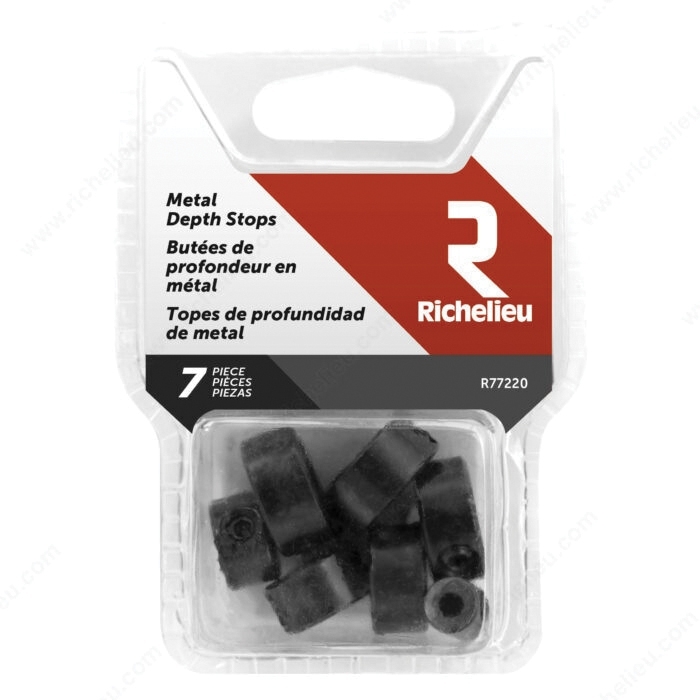 Depth Stop Set, Richelieu, Metal - 2