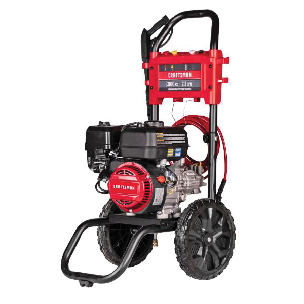 CMXGWFN061326 Pressure Washer with Soap Tank, Gas, 163 cc Engine Displacement, Axial Cam Pump, 2.3 gpm