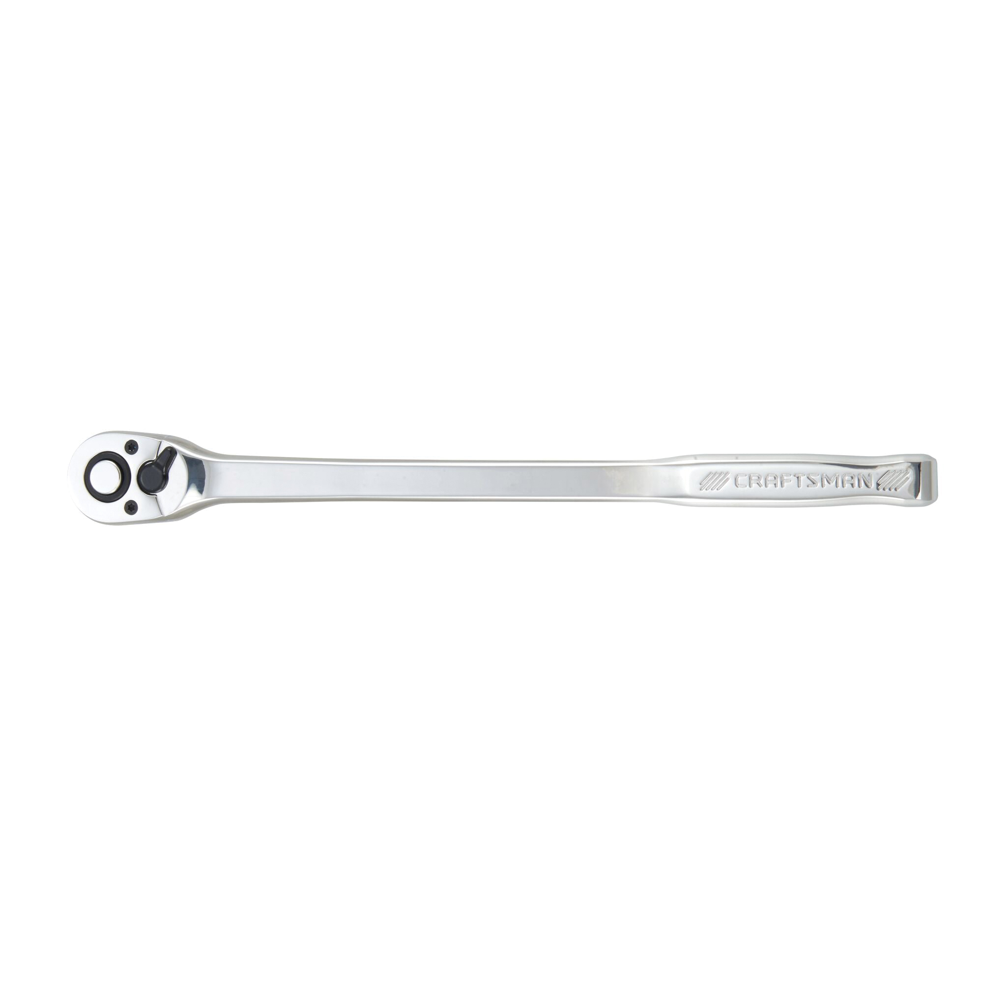 CMMT99441 Ratcheting Wrench, SAE, 1/2 in Drive, 17.6 in L, Steel, Polished Chrome