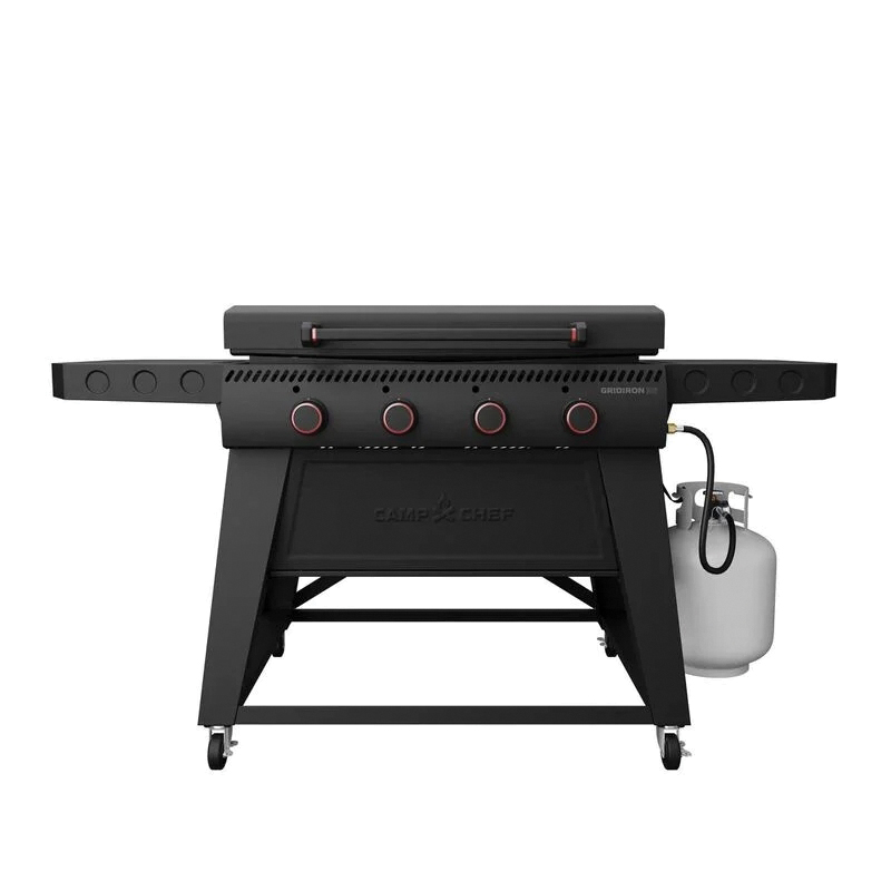 Gridiron 36 Series FTG36 Flat Top Griddle Grill, 48,000 Btu, 4-Burner, 634 sq-in Primary Cooking Surface