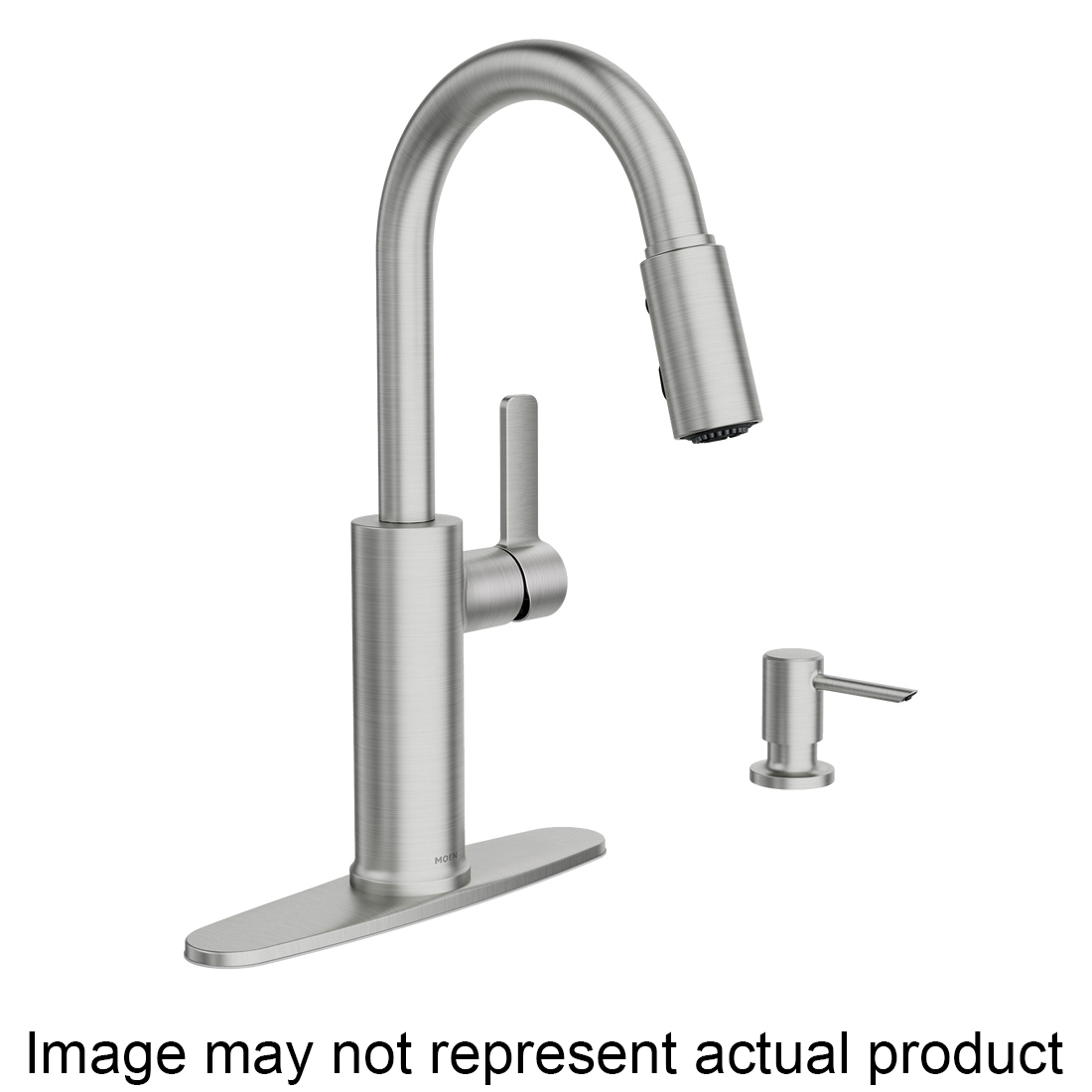 Durani Pulldown 87070 Series 87070BZG Kitchen Faucet, 1.5 gpm, 1-Handle, 4-Faucet Hole, Metal, Bronze Gold