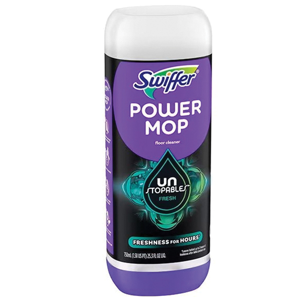 PowerMop 12871 Floor Cleaner, 25.3 fl-oz Bottle, Liquid, Unstopables Fresh