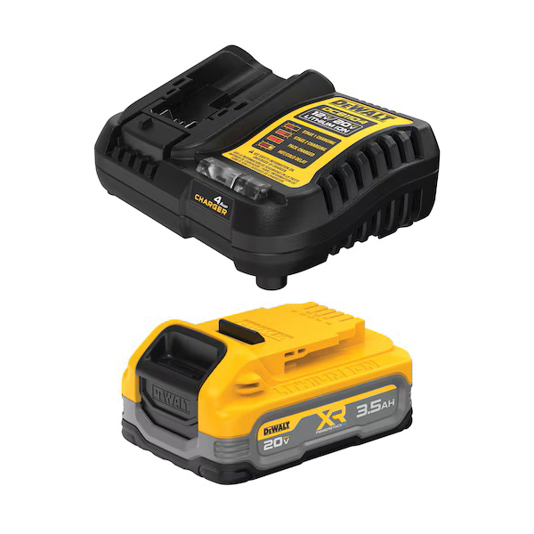 XR POWERSTACK Series DCBP320C Battery Starter Kit, 20 V Battery, 3.5 Ah