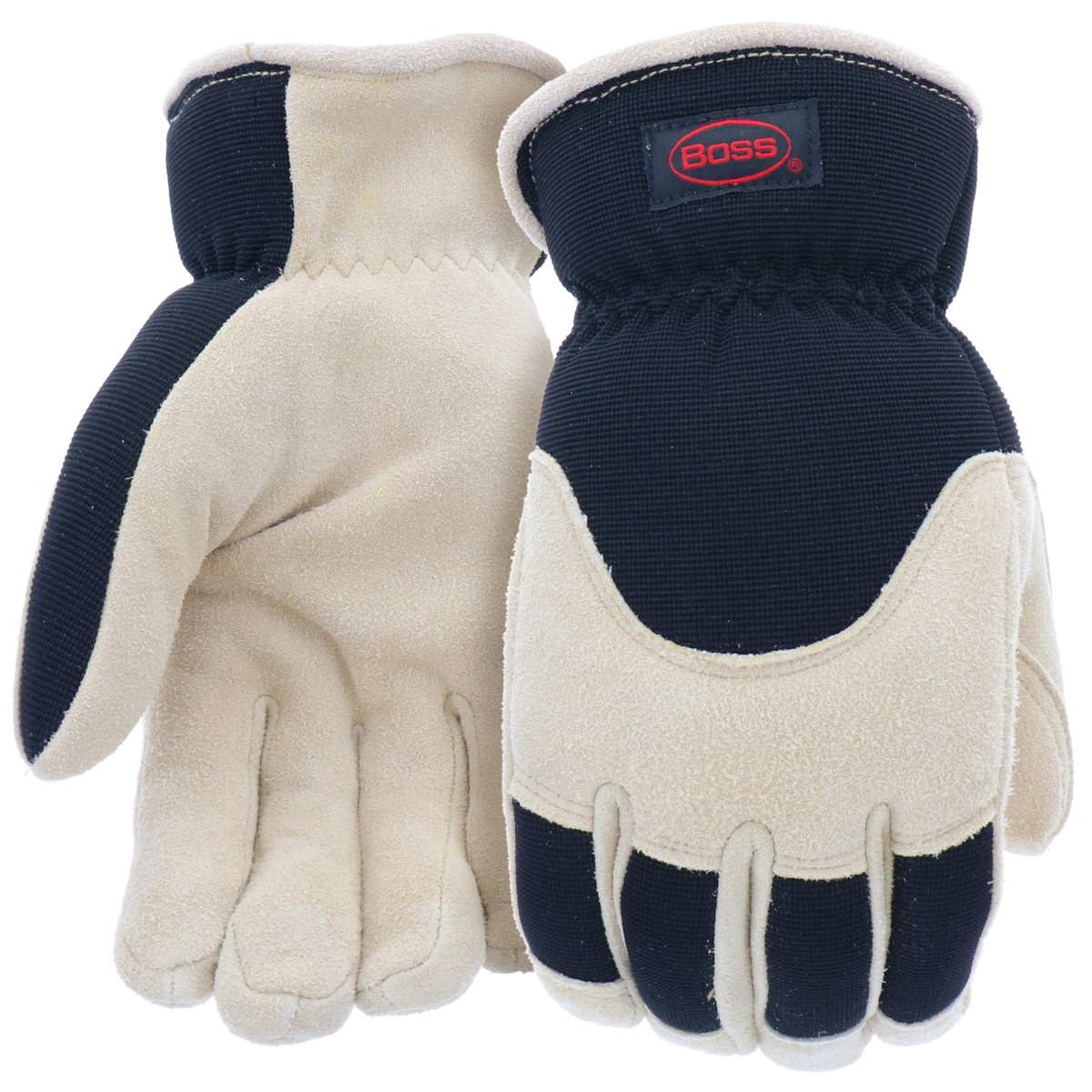Arctik Job Master B97411-L Work Gloves, Men's, L, Wing Thumb, Elastic Wrist, Slip-On Cuff, Black