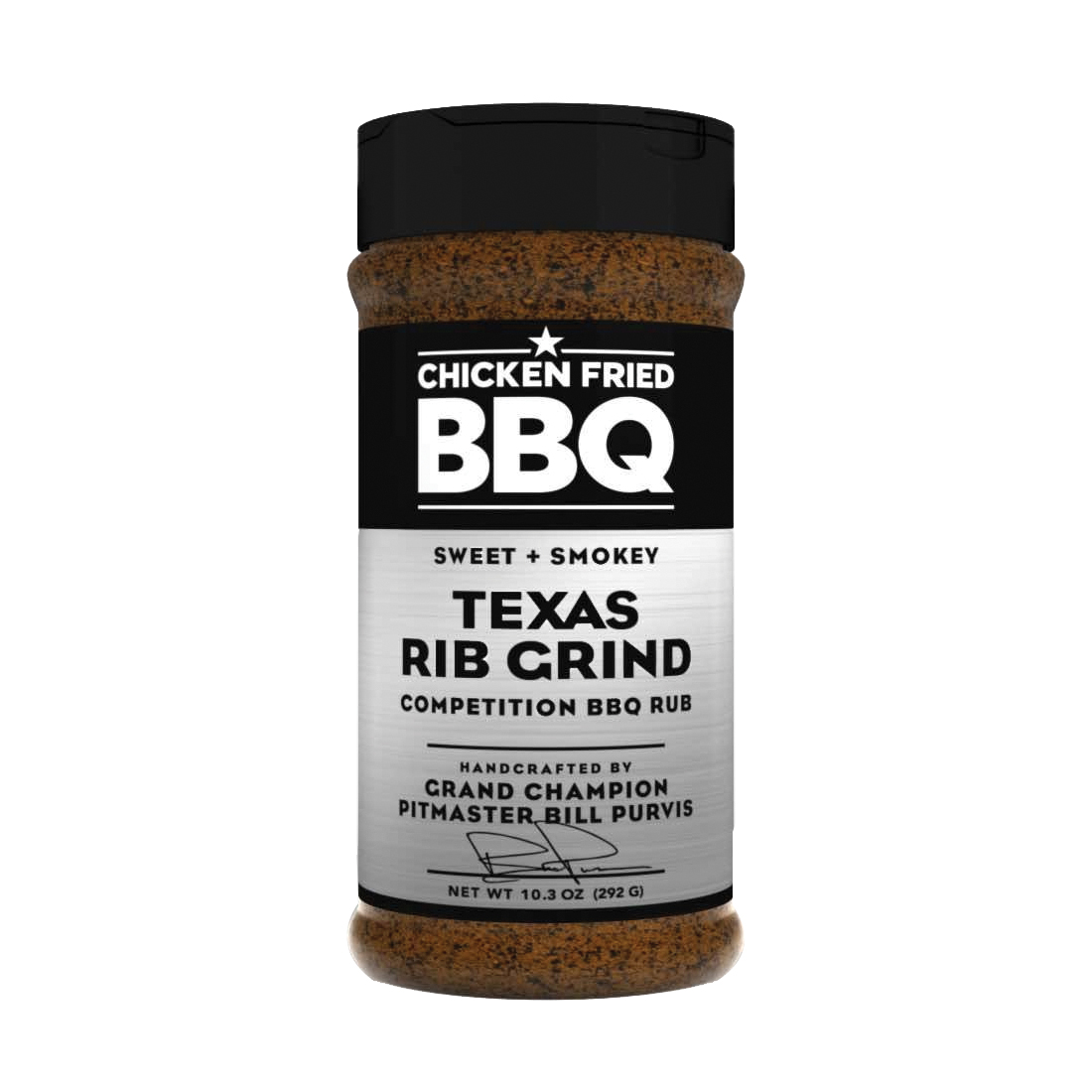 OW15115-C Seasoning, Texas Rib Grind, 10.3 oz Bottle