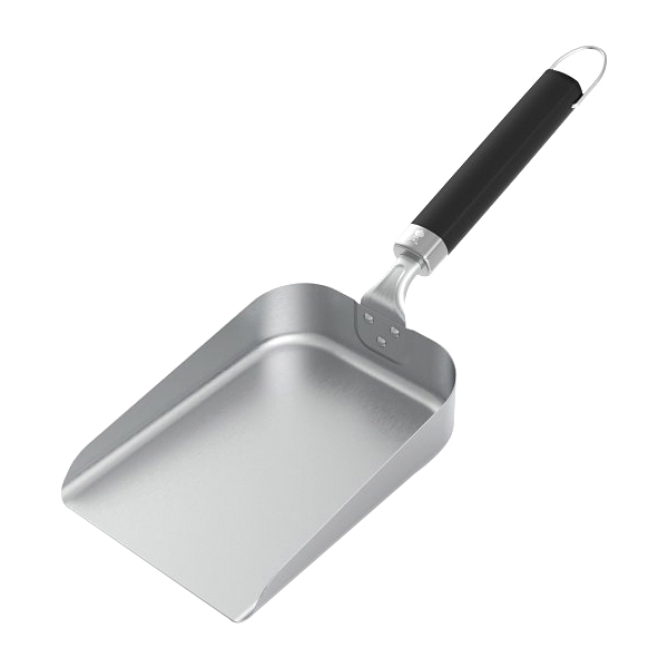 3400423 Griddle Scoop, Stainless Steel Blade, Stainless Steel Handle, Comfort Grip Handle, 6.3 in OAL