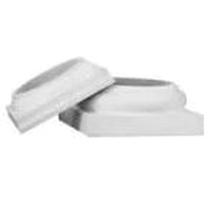 PermaCast Plus Series 45081 Cap and Base Set, Round, Polyurethane, For: 8 in Size Column
