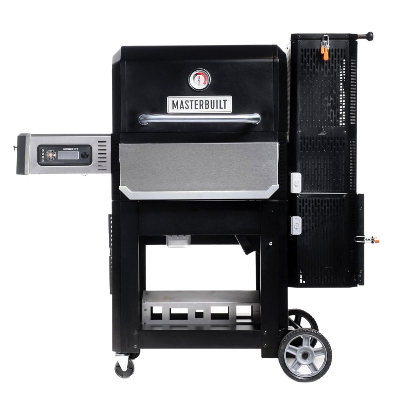 Gravity Series 800 Series MB20040221 Griddle Grill and Smoker, Charcoal, 1-Burner, Steel, Black