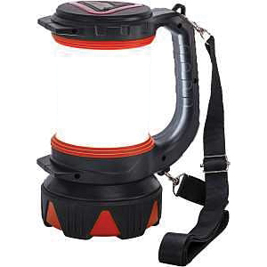 41-3081 USB Lantern, Lithium-Ion Battery, Black/Red