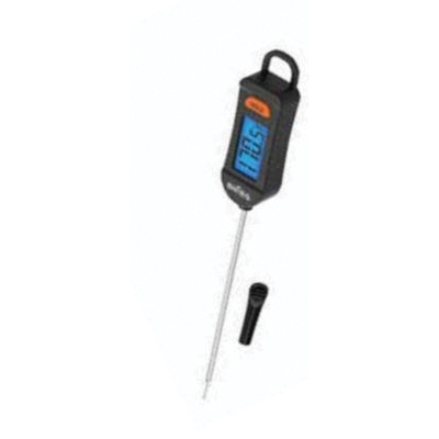 40390Y Barbecue Thermometer, Digital Display, Stainless Steel Probe Material