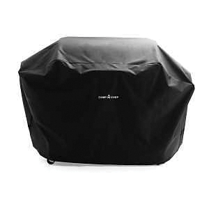 PC36WWSB Grill Cover, 66 in W, 24-1/2 in D, 47-1/2 in H, Polyester, Black