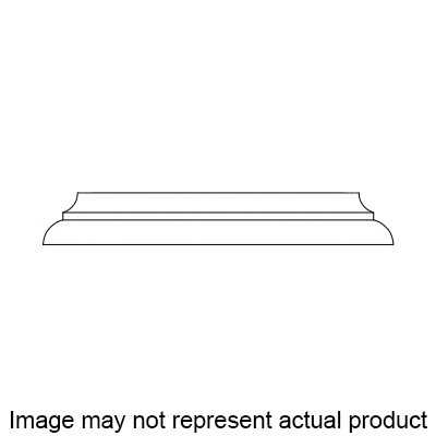 BM606 Bed Mold Trim Kit, CPVC, For: PermaSnap Column