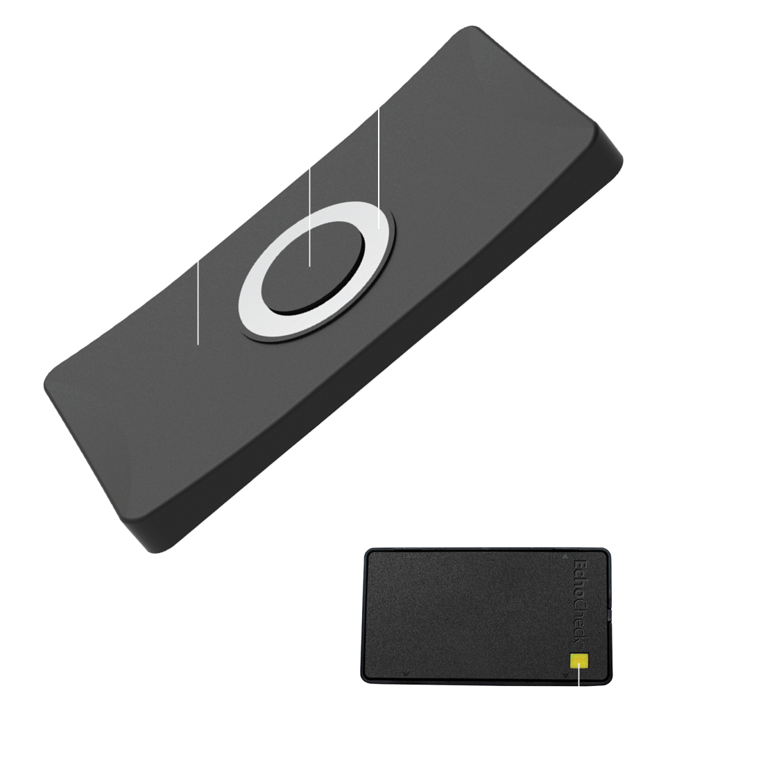 EchoCheck 52691-6 Smart Propane Tank Sensor, Plastic, Black