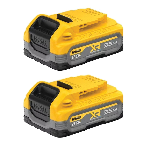 XR POWERSTACK DCBP320-2 Battery, 20 V Battery, 3.5 Ah, Includes: (2) DCBP320 XR POWERSTACK 3.5 Ah Batteries