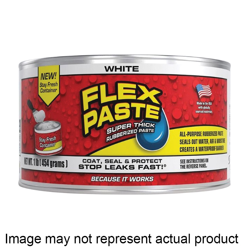 PFSCLRR16 Rubberized Paste, Super-Thick, Clear, 8.75 oz Can