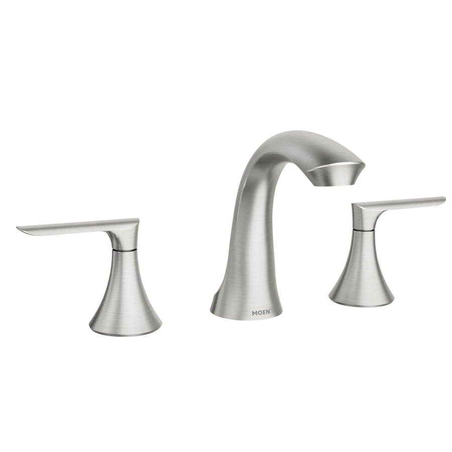 Findlay Series 84517SRN Bathroom Faucet, 1.2 gpm, 2-Handle, 3-Faucet Hole, Metal/Stainless Steel