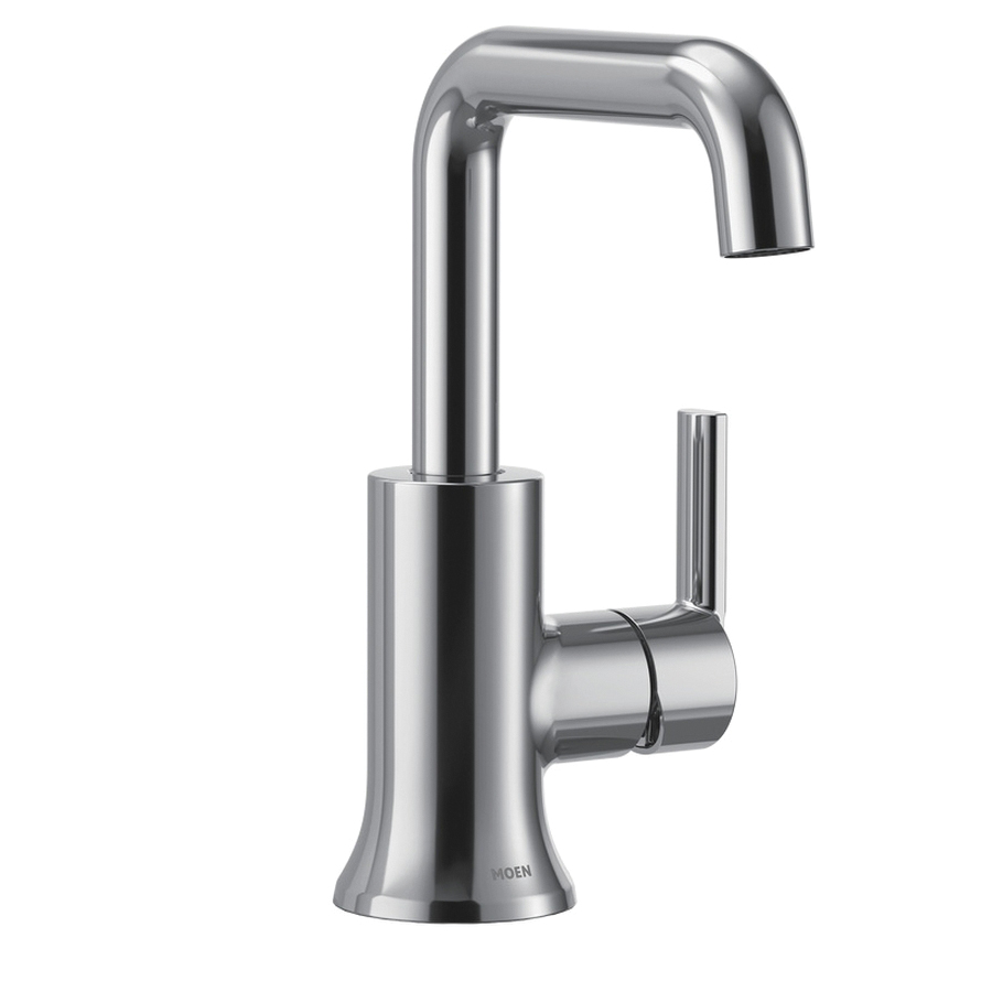 Zyla Series 84140 Bathroom Faucet, 1.2 gpm, 1-Handle, Metal/Plastic/Stainless Steel, Chrome