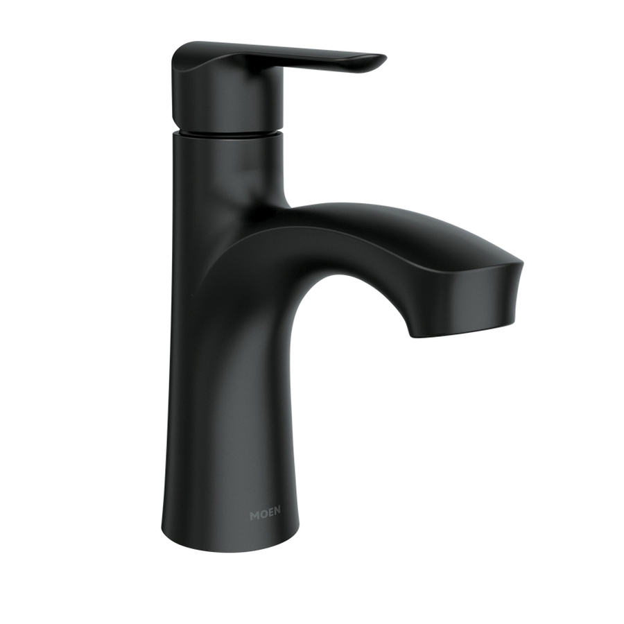 Findlay Series 84516BL Bathroom Faucet, 1.2 gpm, 1-Handle, Brass/Metal/Plastic, Matte, 4 in Faucet Centers