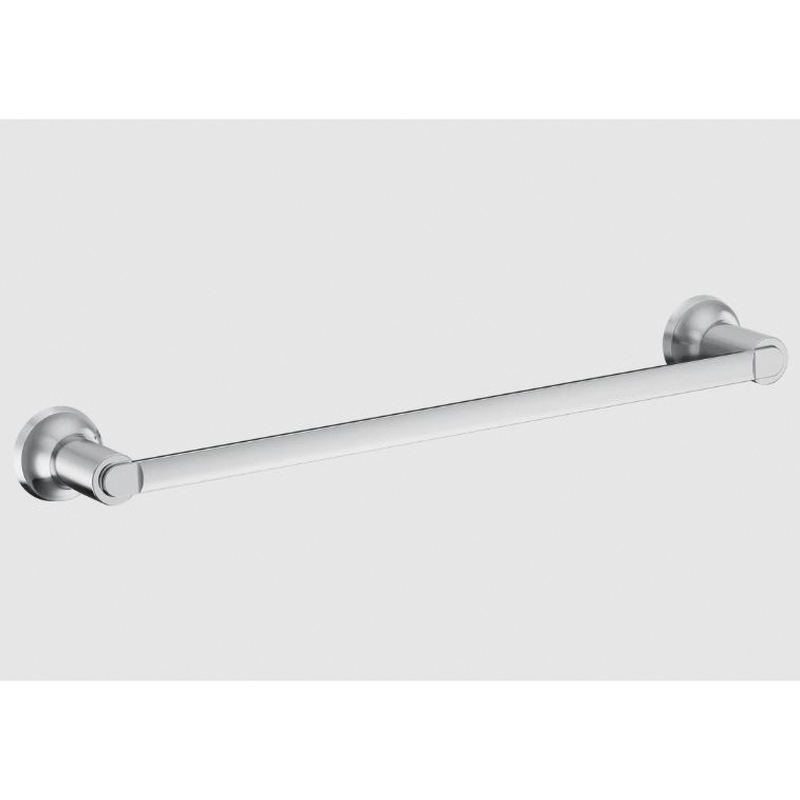 Zyla Series Y1618CH Towel Bar, 18 in L Rod, Zinc, Chrome, Wall