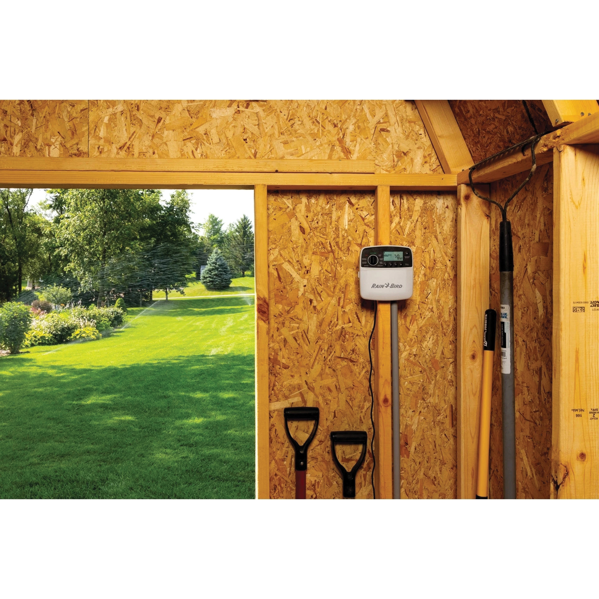 Rain Bird TRU Series TRU8O Irrigation Controller, 120 V, 8-Zone, 3-Program, Digital Display, Screw, White - 5