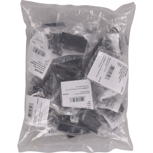 Corner Brace, Hardware Essentials, 1-1/2 in L, 3/4 in W, Steel, Painted, 0.07 in Thick Material - 5