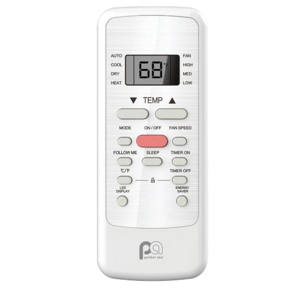 Perfect Aire 4PACH8000 Air Conditioner, 115 V, 8000 Btu Cooling, 10.9 EER, 300 to 350 sq-ft Coverage Area, 58 dB, White - 2