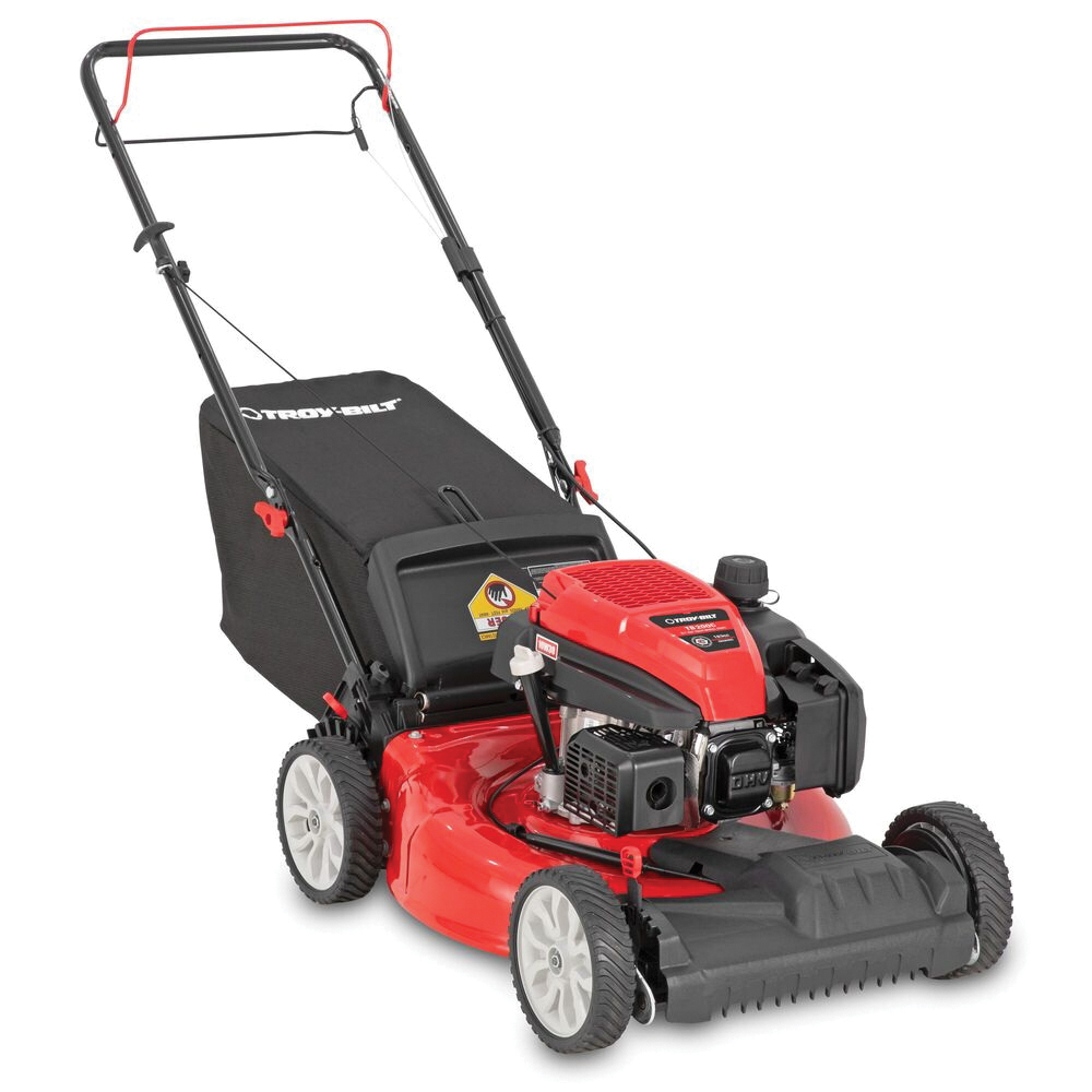12A-A1C2066 Lawn Mower, 163 cc Engine Displacement, 21 in W Cutting, Recoil Start