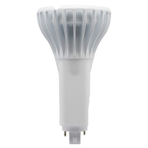 41708 LED Lamp, Type A Vertical, 4-Pin G24Q/GX24Q Lamp Base, Dimmable, Neutral White, 3500 K Color Temp