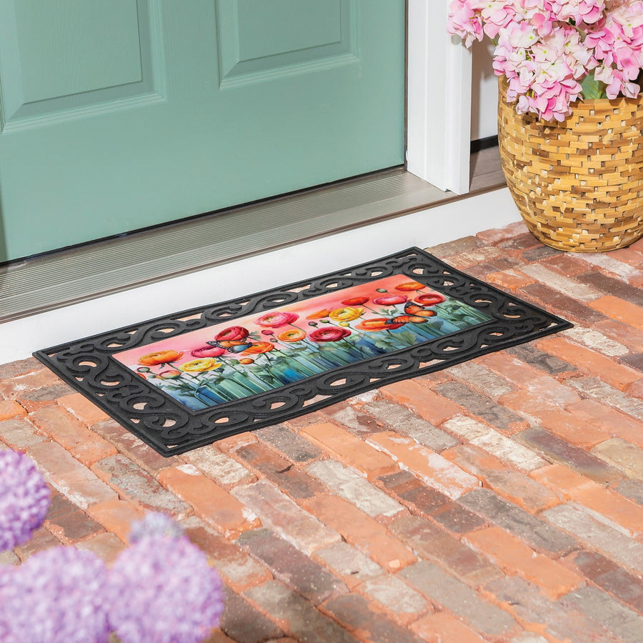 Evergreen Enterprises 432662 Sunset Garden Switch Mat, 22 in L, 10 in W, Polyester Surface - 2