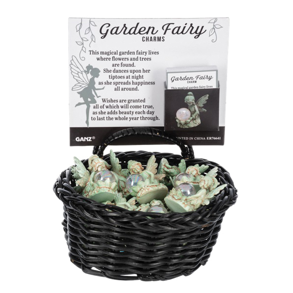 Ganz ER76641 Magical Fairy Garden Charm In A Basket - 2