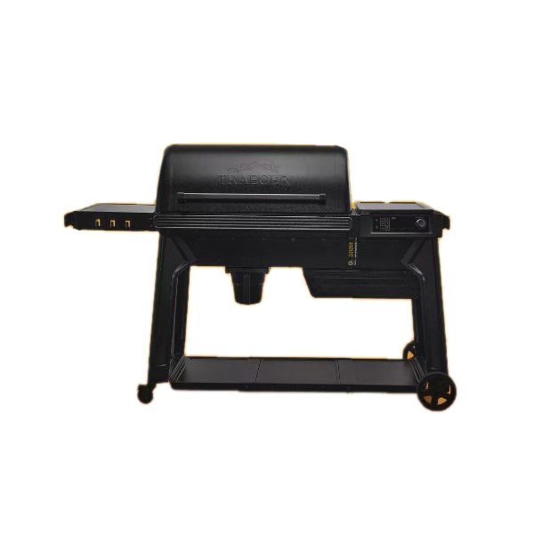 Traeger Woodridge Pro Series TFB97JLH Pellet Grill, 585 sq-in Primary Cooking Surface, Side Shelf Included: Yes, Black - 2