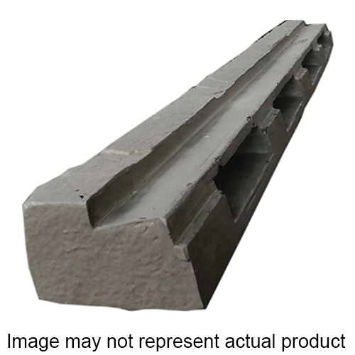 2001CM Stone Sill, 48 in L, 2 in W, 4 in Thick, Ledger Profile, Coal Mine